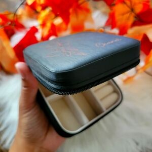 Chanelleee Black Jewelry Travel Case